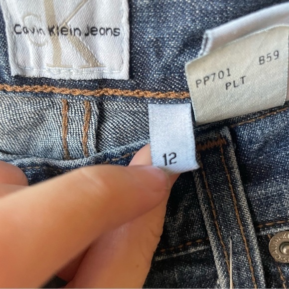 Calvin Klein Jeans Bootcut‎ Jeans Jeans Mom Jeans low Waisted Jeans - Picture 8 of 12